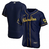 Brewers Blank Navy Nike 2020 Flexbase Jersey Dzhi,baseball caps,new era cap wholesale,wholesale hats